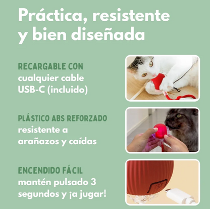 PELOTAVIVA™-Pelota de aventura interactiva para tus mascotas