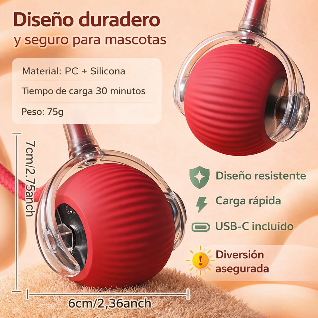 PELOTAVIVA™-Pelota de aventura interactiva para tus mascotas