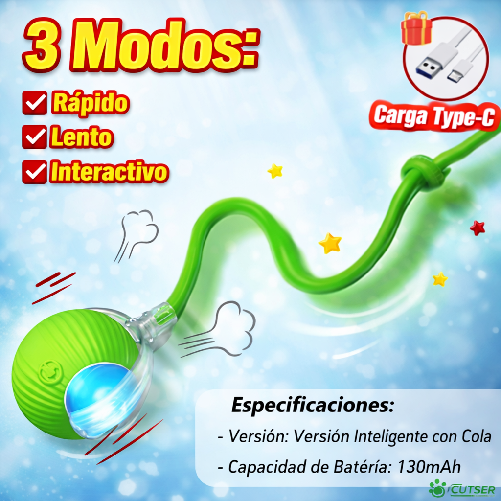 PELOTAVIVA™-Pelota de aventura interactiva para tus mascotas